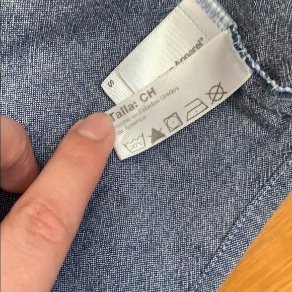 American Apparel skirt Jean size small - Picture 2 of 4